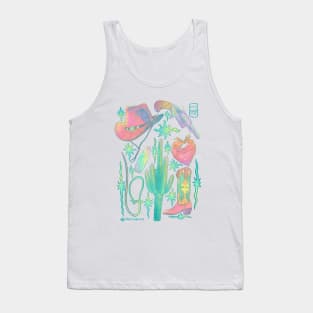 Cowboy: Peachtober day 3 Tank Top